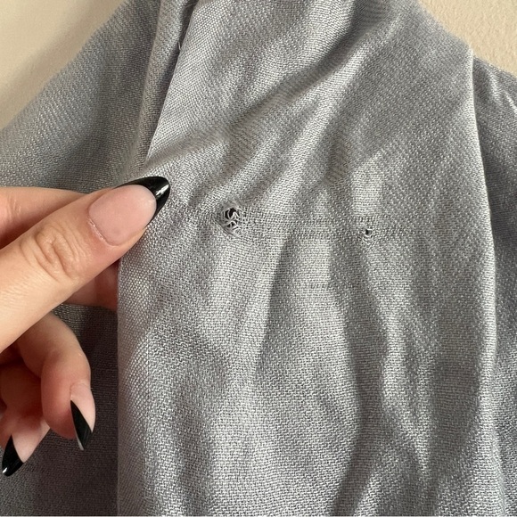 Charming Charlie | Gray Scarf Shawl - Picture 3 of 6